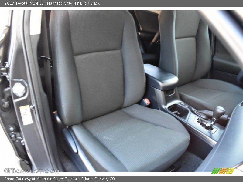 Magnetic Gray Metallic / Black 2017 Toyota RAV4 LE