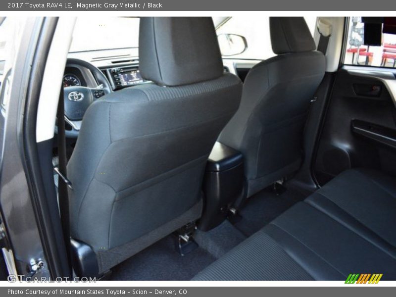 Magnetic Gray Metallic / Black 2017 Toyota RAV4 LE