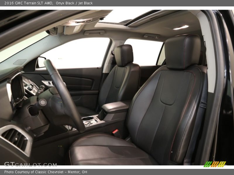 Onyx Black / Jet Black 2016 GMC Terrain SLT AWD