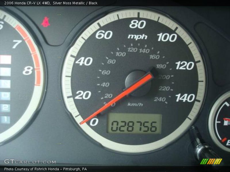 Silver Moss Metallic / Black 2006 Honda CR-V LX 4WD