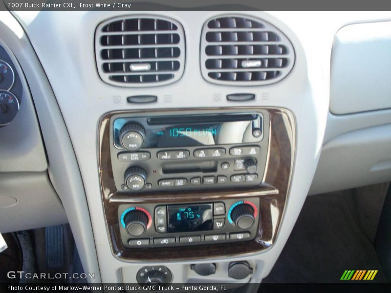 Frost White / Gray 2007 Buick Rainier CXL