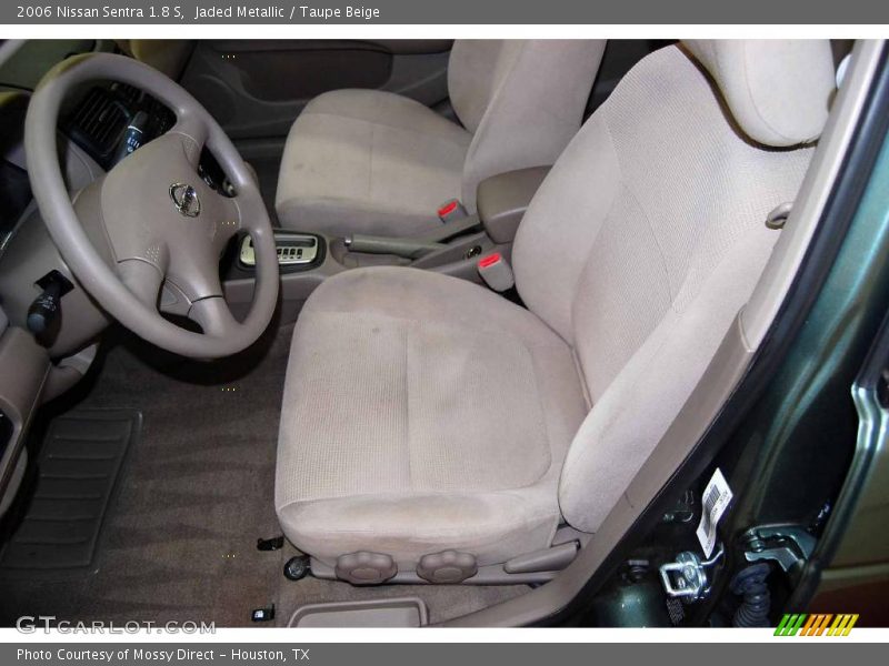 Jaded Metallic / Taupe Beige 2006 Nissan Sentra 1.8 S