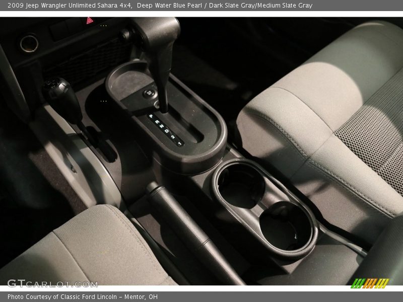 Deep Water Blue Pearl / Dark Slate Gray/Medium Slate Gray 2009 Jeep Wrangler Unlimited Sahara 4x4