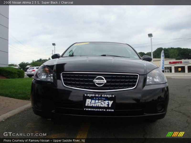 Super Black / Charcoal 2006 Nissan Altima 2.5 S