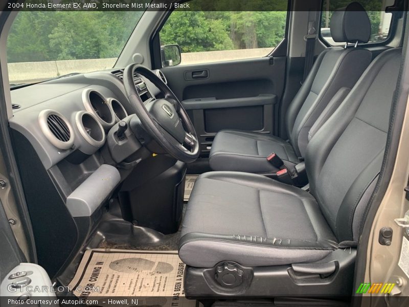 Shoreline Mist Metallic / Black 2004 Honda Element EX AWD