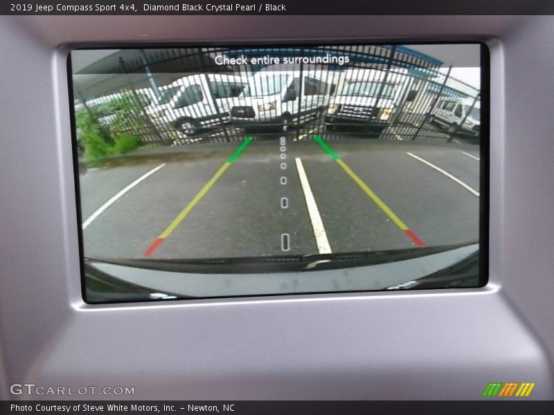 Diamond Black Crystal Pearl / Black 2019 Jeep Compass Sport 4x4