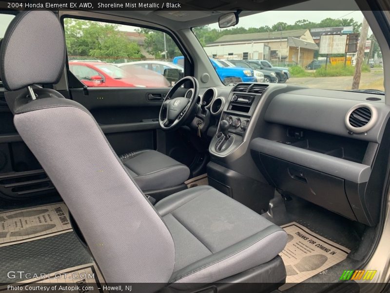 Shoreline Mist Metallic / Black 2004 Honda Element EX AWD
