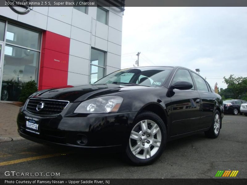 Super Black / Charcoal 2006 Nissan Altima 2.5 S