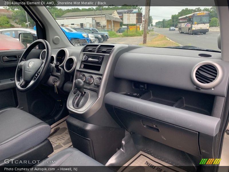 Shoreline Mist Metallic / Black 2004 Honda Element EX AWD