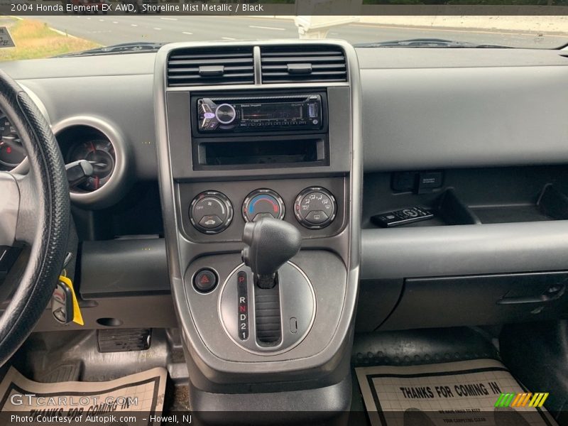 Shoreline Mist Metallic / Black 2004 Honda Element EX AWD