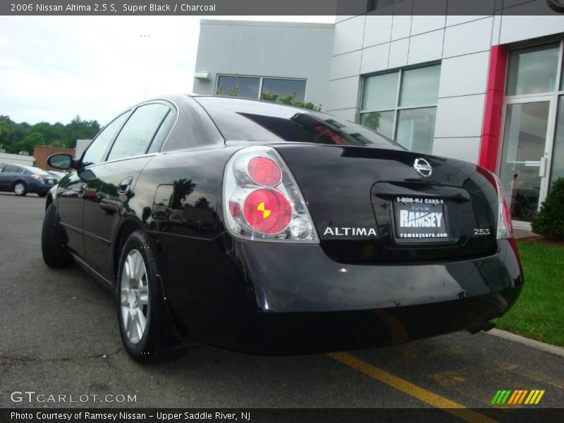 Super Black / Charcoal 2006 Nissan Altima 2.5 S