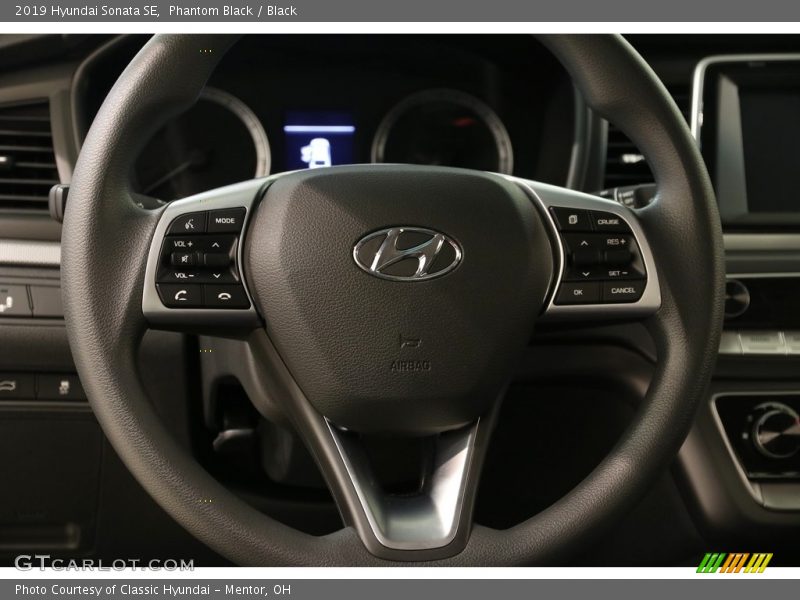 Phantom Black / Black 2019 Hyundai Sonata SE