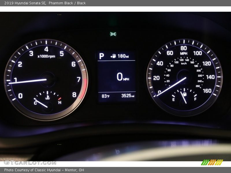 Phantom Black / Black 2019 Hyundai Sonata SE