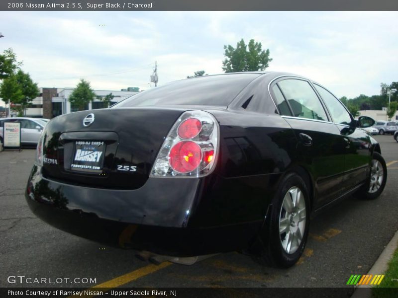 Super Black / Charcoal 2006 Nissan Altima 2.5 S