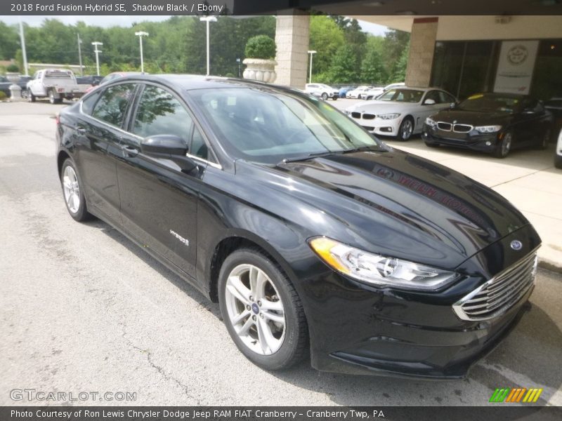 Shadow Black / Ebony 2018 Ford Fusion Hybrid SE