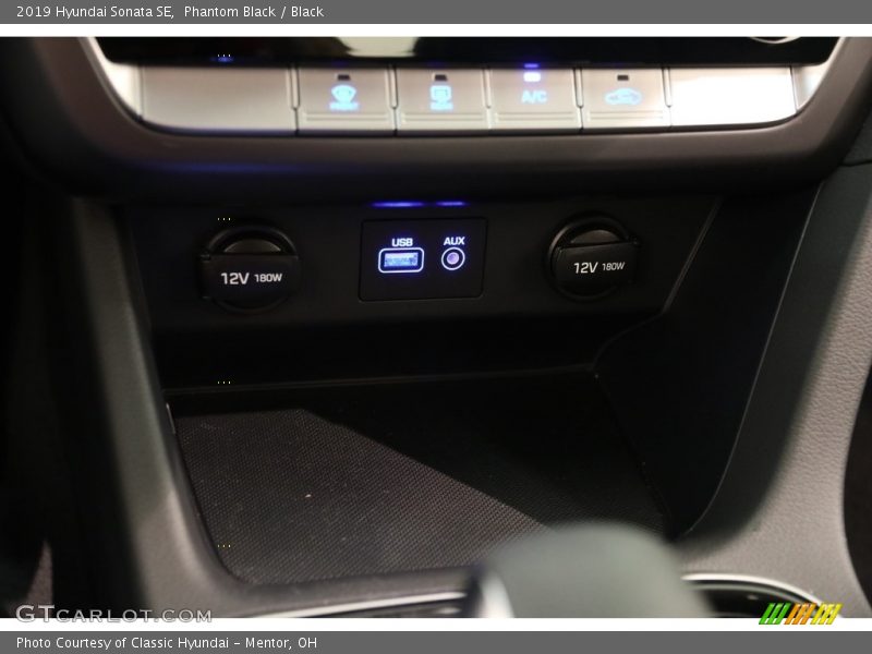 Phantom Black / Black 2019 Hyundai Sonata SE