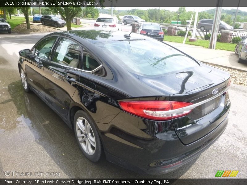 Shadow Black / Ebony 2018 Ford Fusion Hybrid SE
