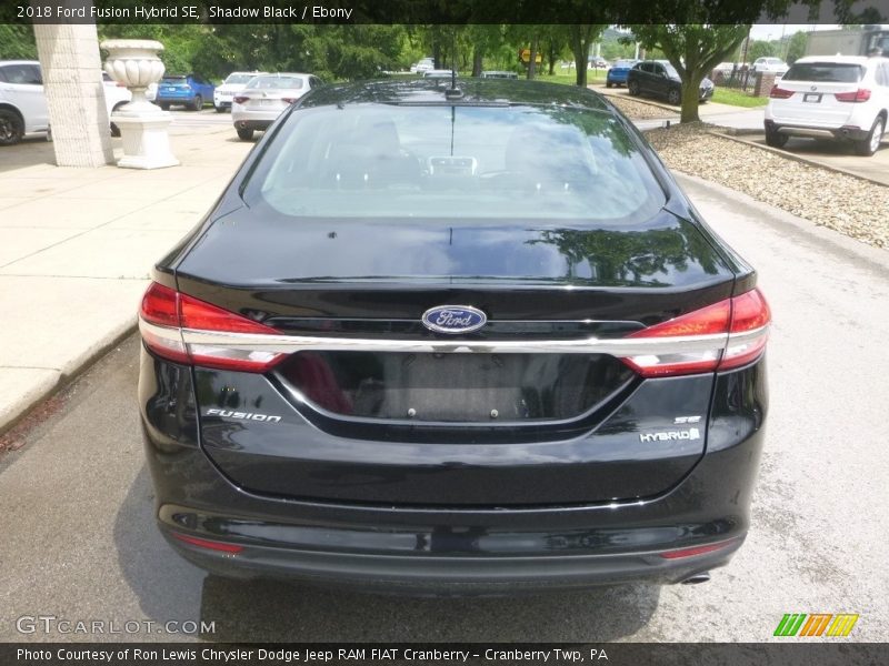 Shadow Black / Ebony 2018 Ford Fusion Hybrid SE