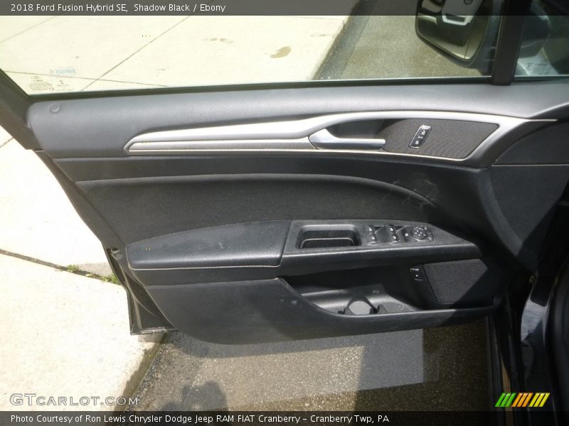 Shadow Black / Ebony 2018 Ford Fusion Hybrid SE