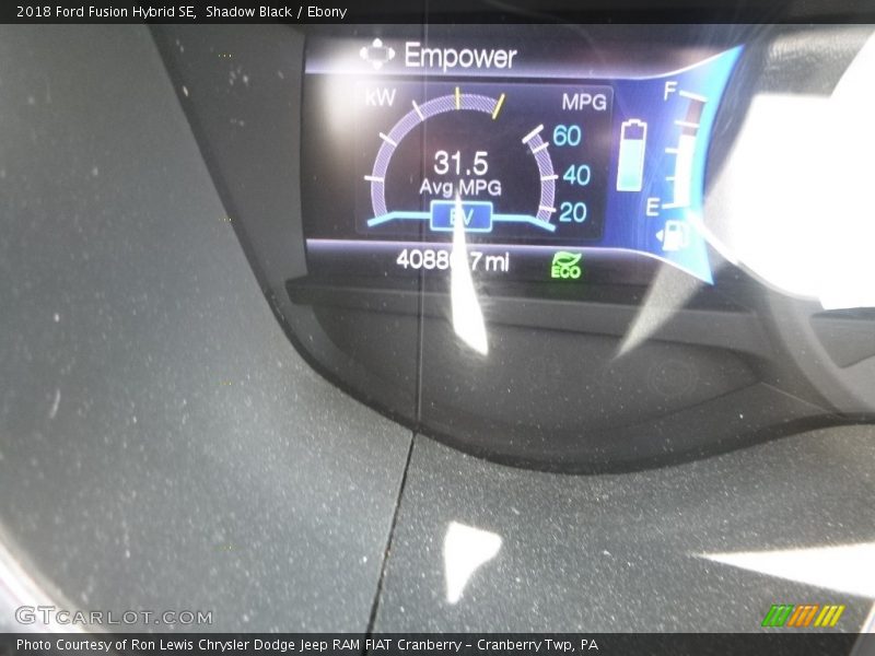 Shadow Black / Ebony 2018 Ford Fusion Hybrid SE