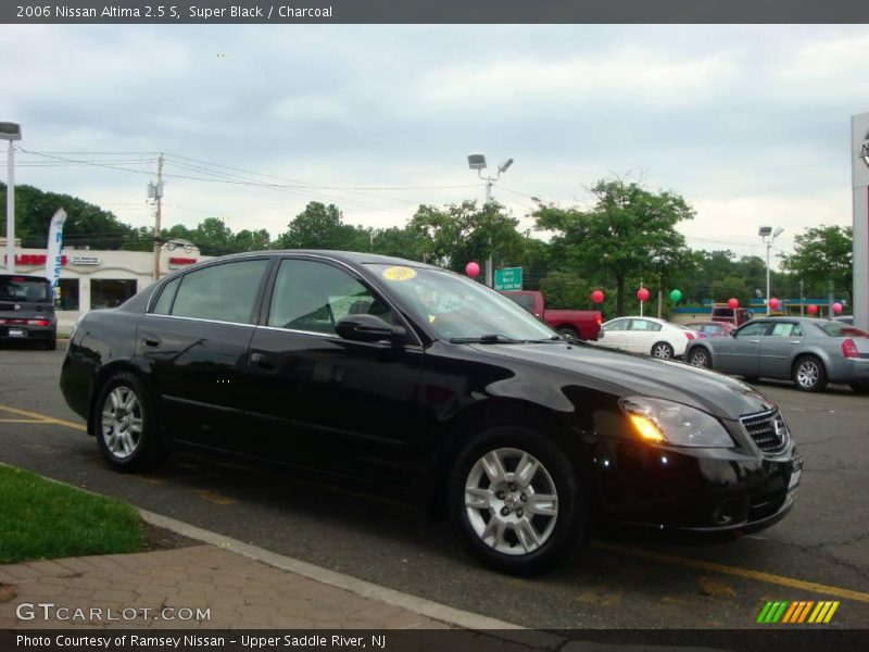 Super Black / Charcoal 2006 Nissan Altima 2.5 S
