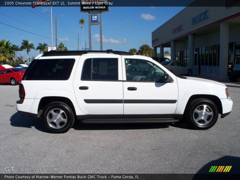Summit White / Light Gray 2005 Chevrolet TrailBlazer EXT LS