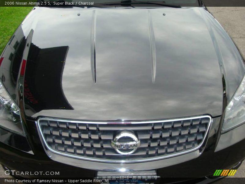 Super Black / Charcoal 2006 Nissan Altima 2.5 S