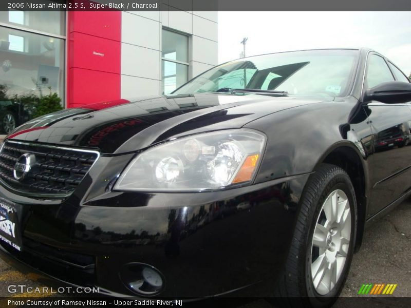 Super Black / Charcoal 2006 Nissan Altima 2.5 S