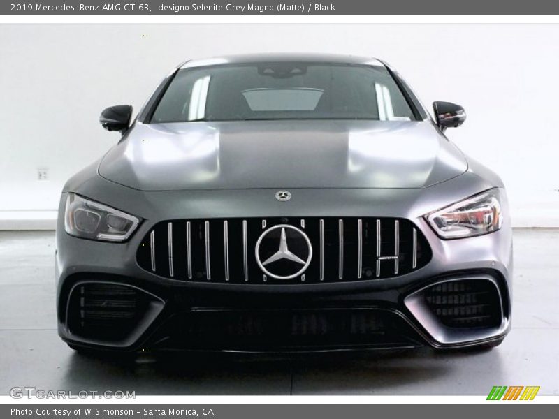 designo Selenite Grey Magno (Matte) / Black 2019 Mercedes-Benz AMG GT 63