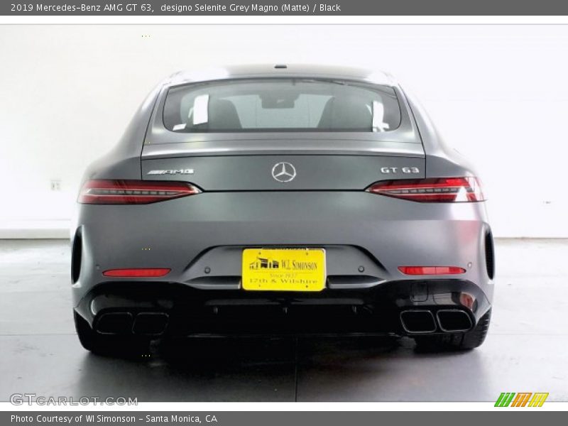 designo Selenite Grey Magno (Matte) / Black 2019 Mercedes-Benz AMG GT 63