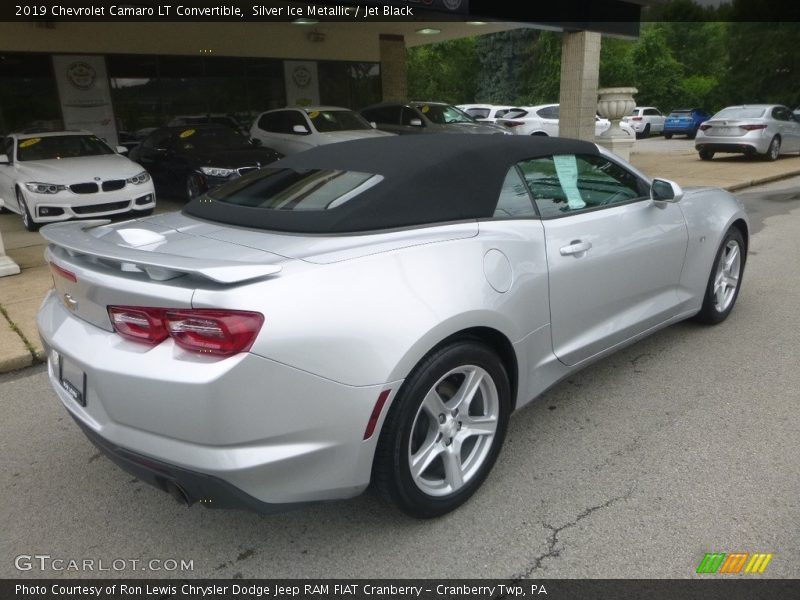 Silver Ice Metallic / Jet Black 2019 Chevrolet Camaro LT Convertible
