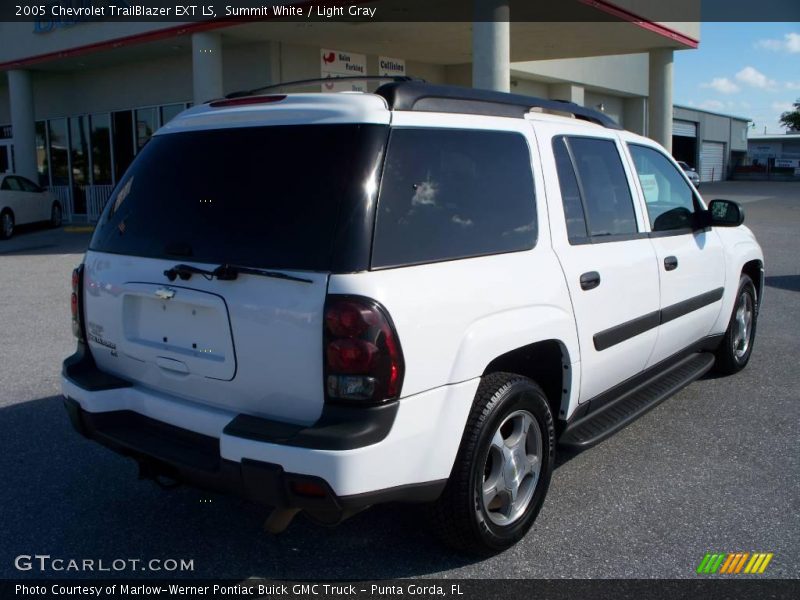 Summit White / Light Gray 2005 Chevrolet TrailBlazer EXT LS