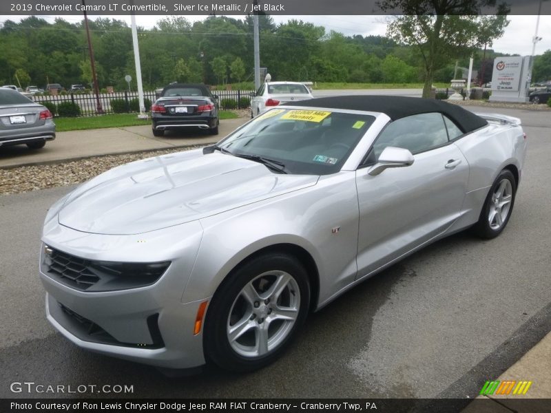  2019 Camaro LT Convertible Silver Ice Metallic