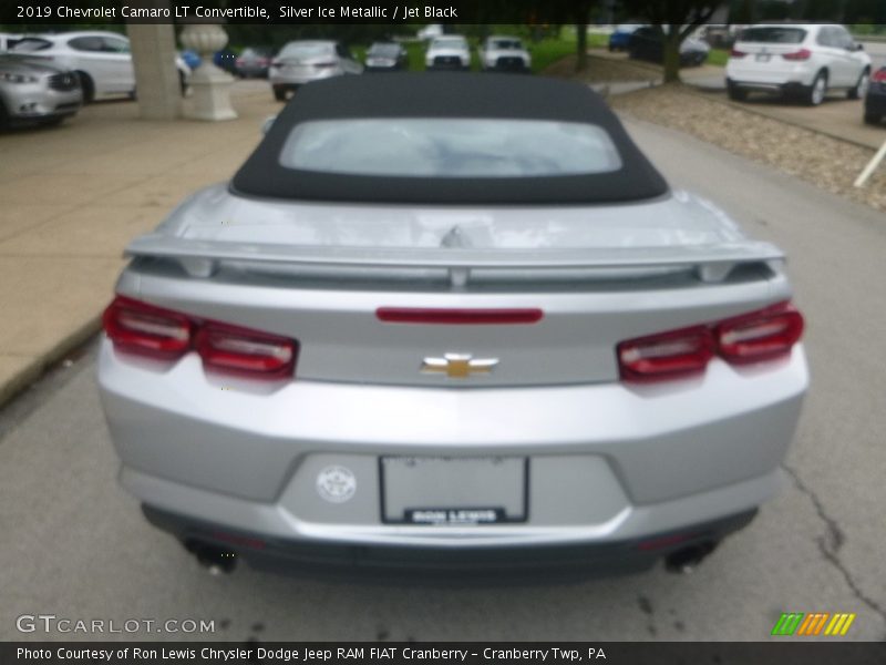 Silver Ice Metallic / Jet Black 2019 Chevrolet Camaro LT Convertible