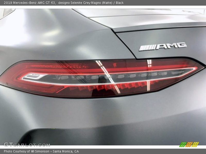 designo Selenite Grey Magno (Matte) / Black 2019 Mercedes-Benz AMG GT 63