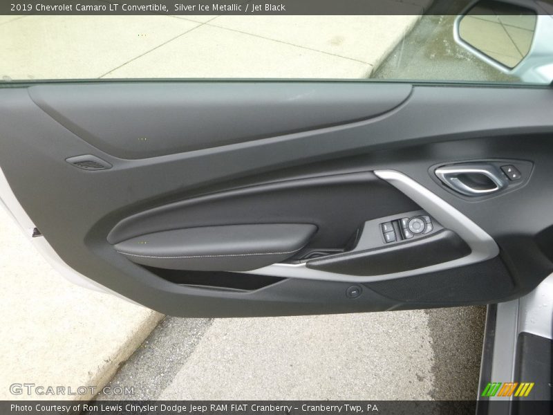 Silver Ice Metallic / Jet Black 2019 Chevrolet Camaro LT Convertible
