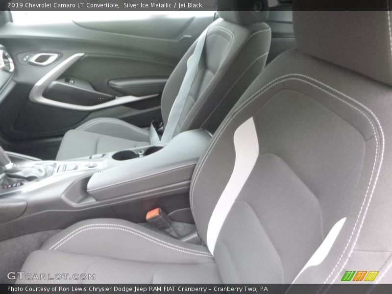 Silver Ice Metallic / Jet Black 2019 Chevrolet Camaro LT Convertible