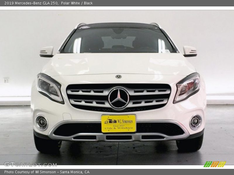 Polar White / Black 2019 Mercedes-Benz GLA 250