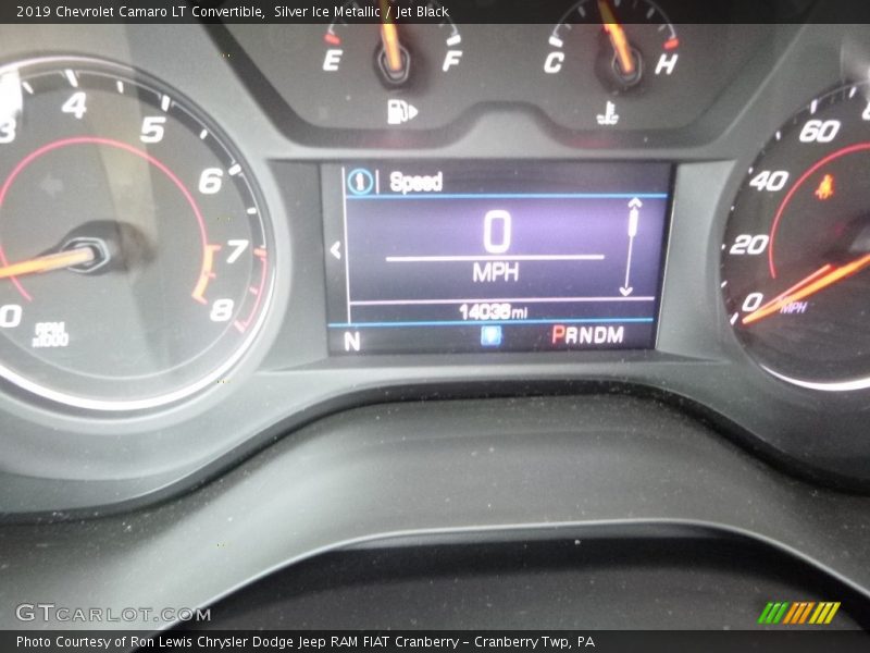 Silver Ice Metallic / Jet Black 2019 Chevrolet Camaro LT Convertible