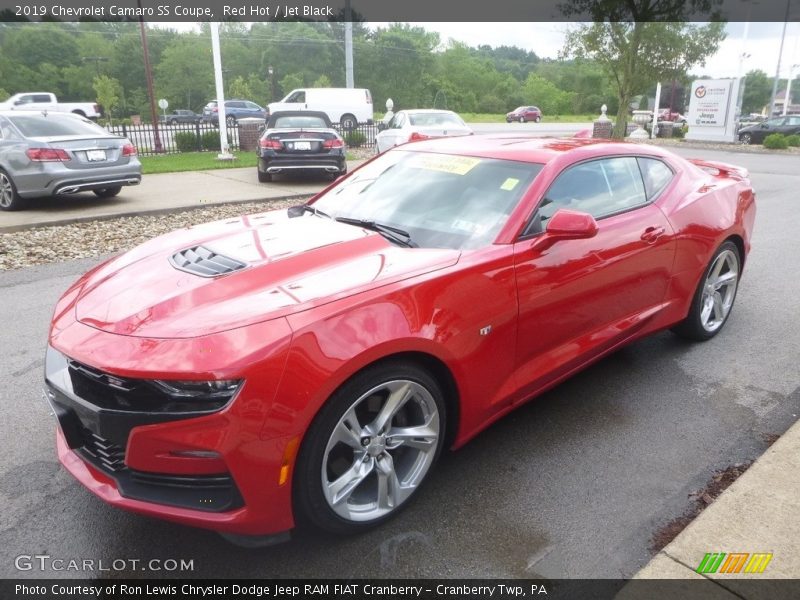 Red Hot / Jet Black 2019 Chevrolet Camaro SS Coupe