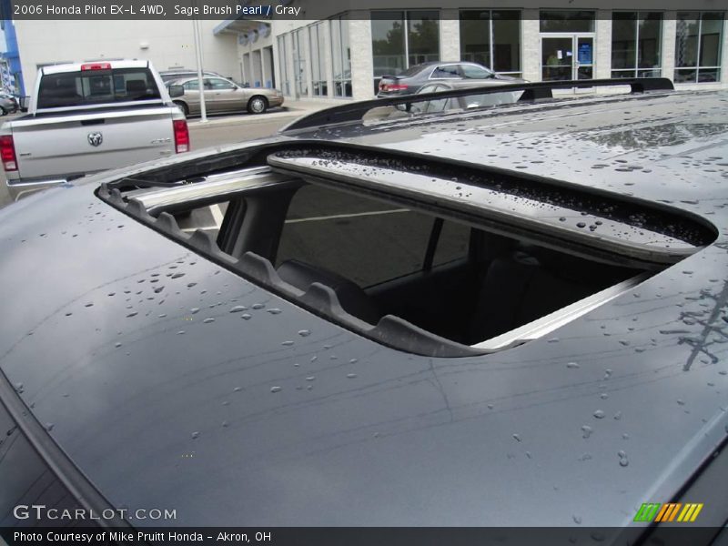 Sage Brush Pearl / Gray 2006 Honda Pilot EX-L 4WD