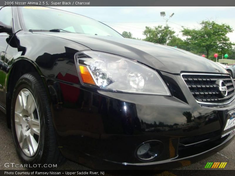 Super Black / Charcoal 2006 Nissan Altima 2.5 S