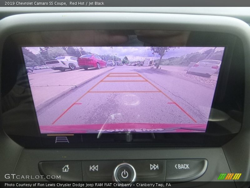 Red Hot / Jet Black 2019 Chevrolet Camaro SS Coupe