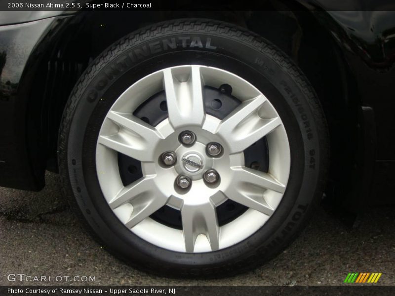 Super Black / Charcoal 2006 Nissan Altima 2.5 S