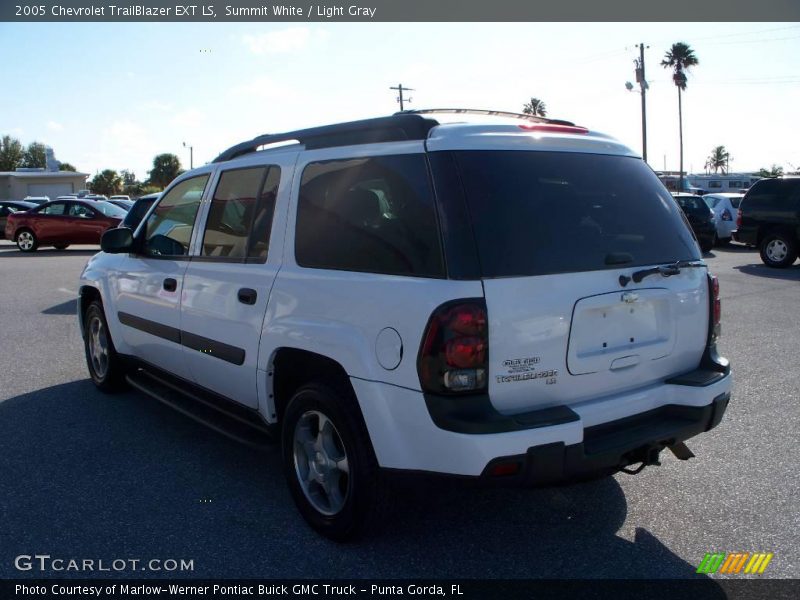 Summit White / Light Gray 2005 Chevrolet TrailBlazer EXT LS