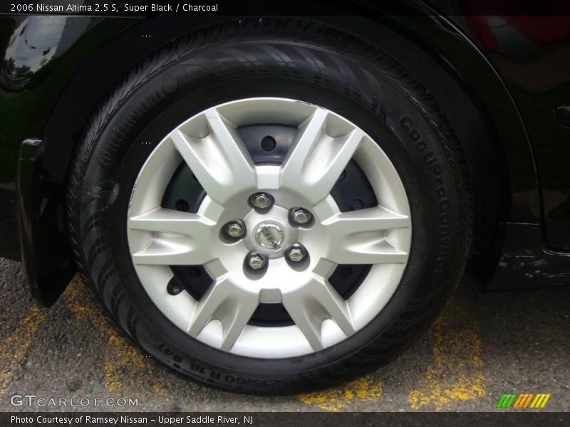 Super Black / Charcoal 2006 Nissan Altima 2.5 S