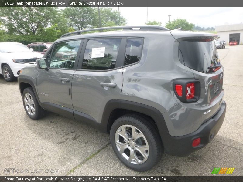 Granite Crystal Metallic / Black 2019 Jeep Renegade Latitude 4x4