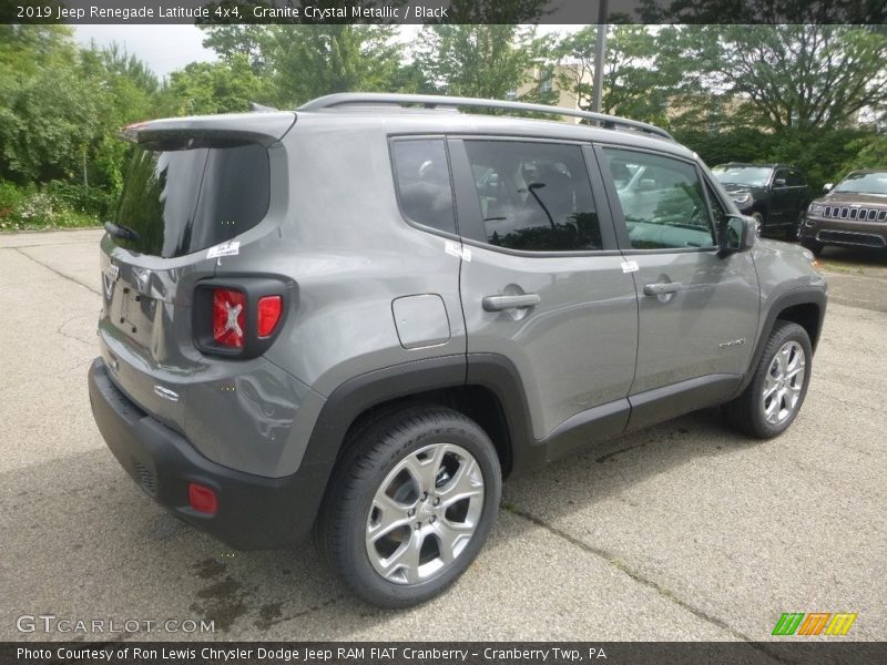 Granite Crystal Metallic / Black 2019 Jeep Renegade Latitude 4x4