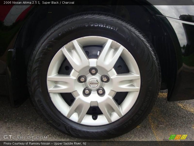 Super Black / Charcoal 2006 Nissan Altima 2.5 S