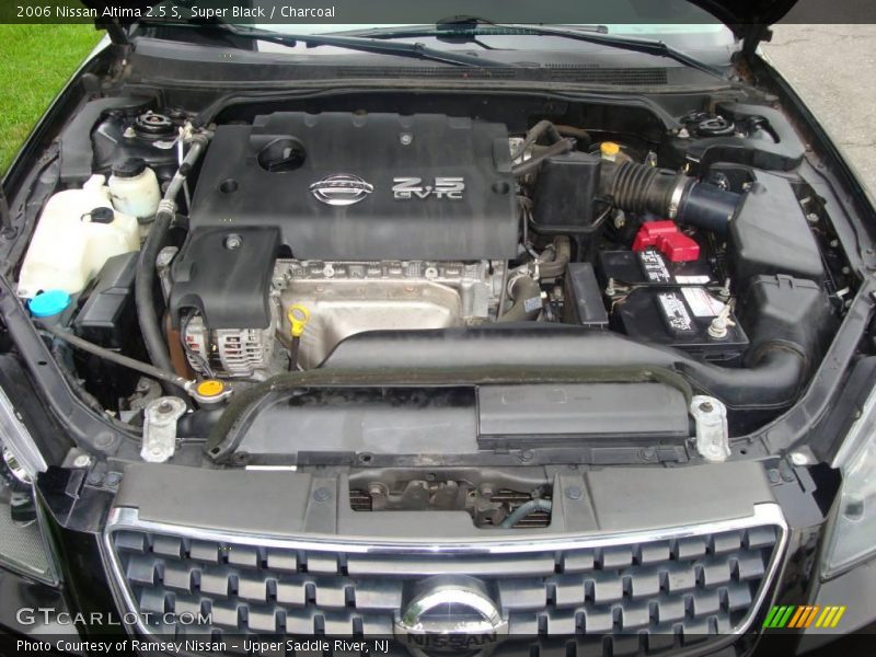 Super Black / Charcoal 2006 Nissan Altima 2.5 S
